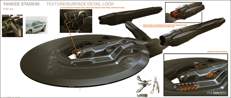 Illustration for article titled Stunning Star Trek Into Darkness concept art shows starships at war